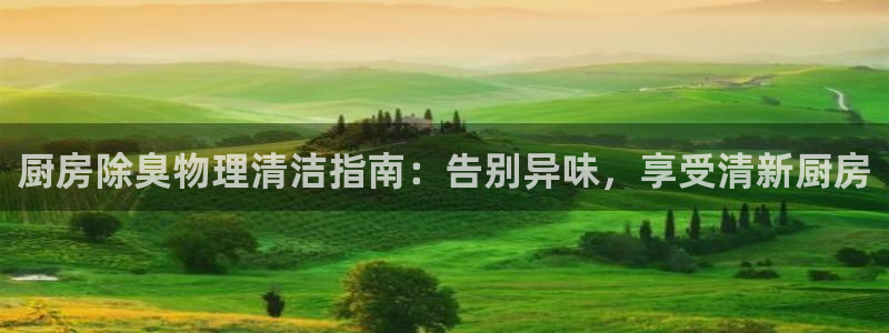 d88尊龙平台开户：厨房除臭物理清洁指南：告别异味，享受
